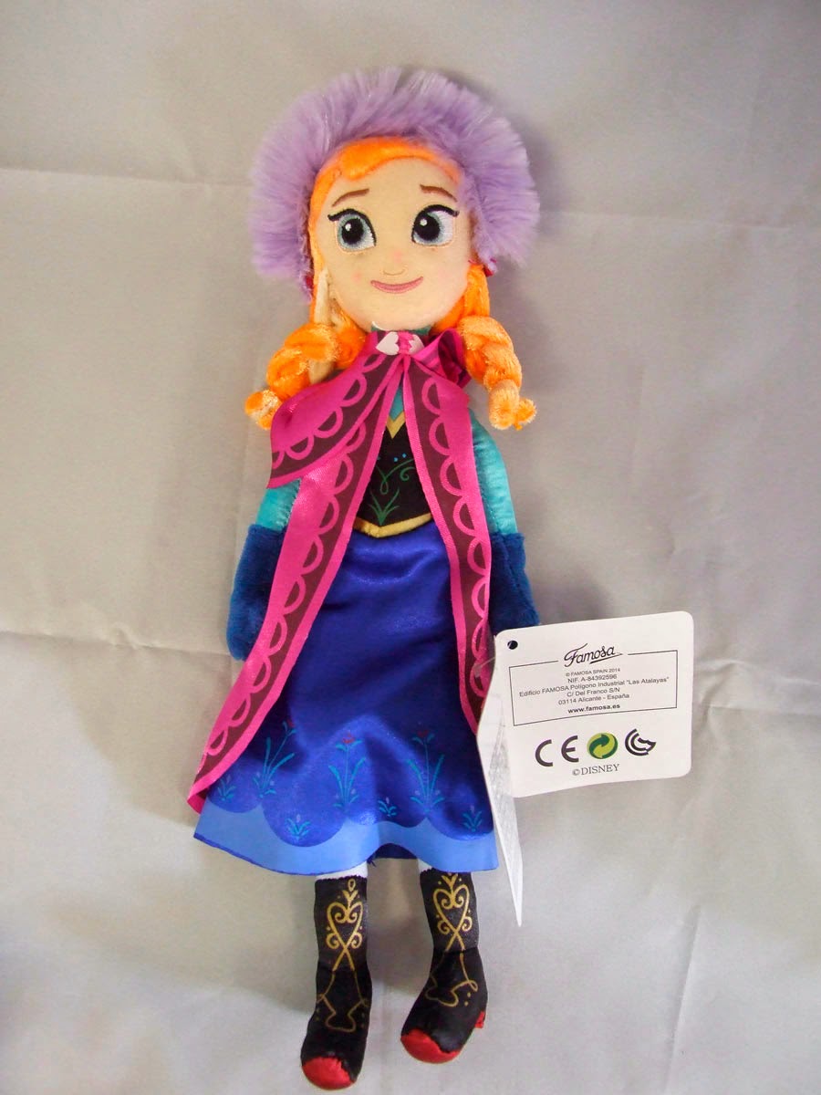 Peluche Disney Anna de Frozen El Reino de Hielo