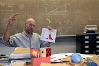 James Hansen in his office (Credit: csas.ei.columbia.edu) Click to Enlarge.