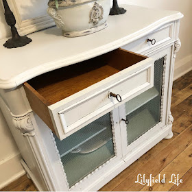 lovely french cabinet by Lilyfield life and how to removed contact easily