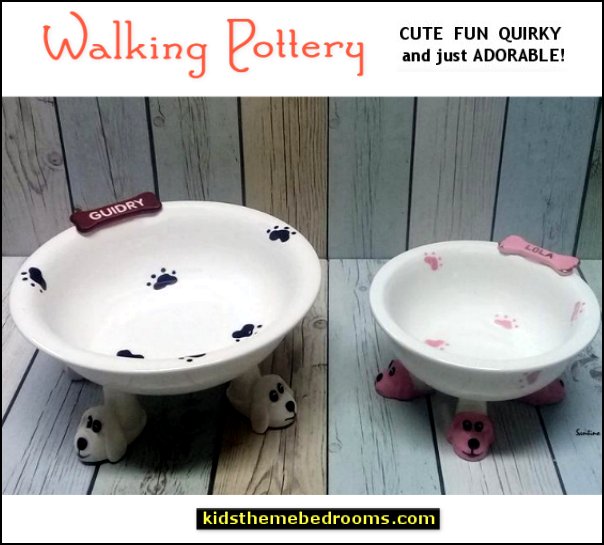 Elevated Dog Bowls puppy feet bowls dog feet bowls fun bowls pet gifts