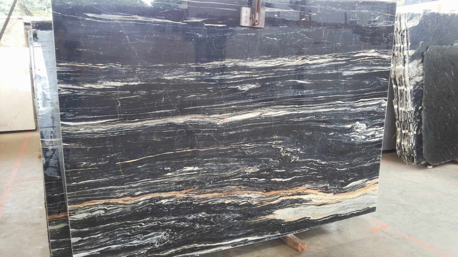 Marmer Hitam Picasso Marble Marble Granite