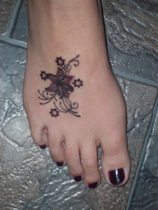  but instead to select foot tattoo designs that either wrap around the 