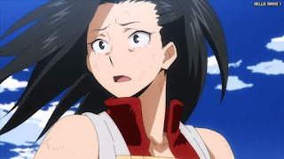 ヒロアカアニメ 6期9話 ヤオモモ | 僕のヒーローアカデミア My Hero Academia Episode 122