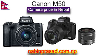 Canon M50 Mark ii camera in nepal
