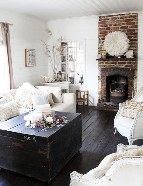 Shabby chic living room 