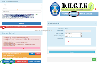 Cara Login dan Mengisi Aplikasi Daftar Kehadiran Guru Online