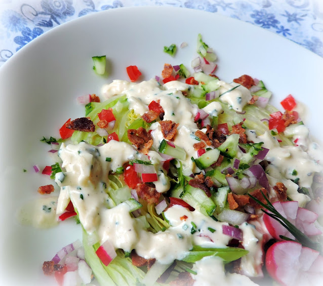 Cheddar Dressed Lettuce Steaks