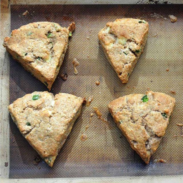 good-and-cheap Whole-Wheat Jalapeño Cheddar Scones breakfast recipe 