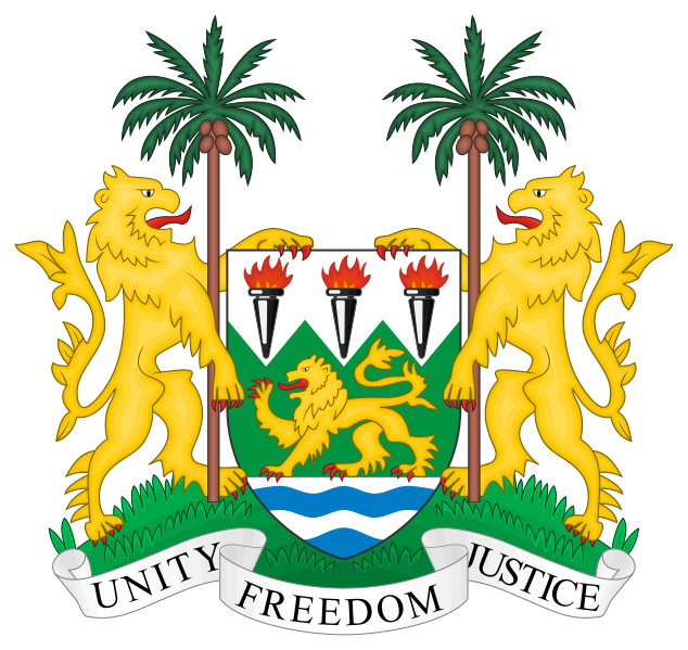 Lambang negara Sierra Leone