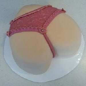 An ass cake design
