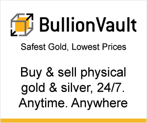 اشترك الان مع BullionVault واحصل على رصيد 5 دولار مجانا