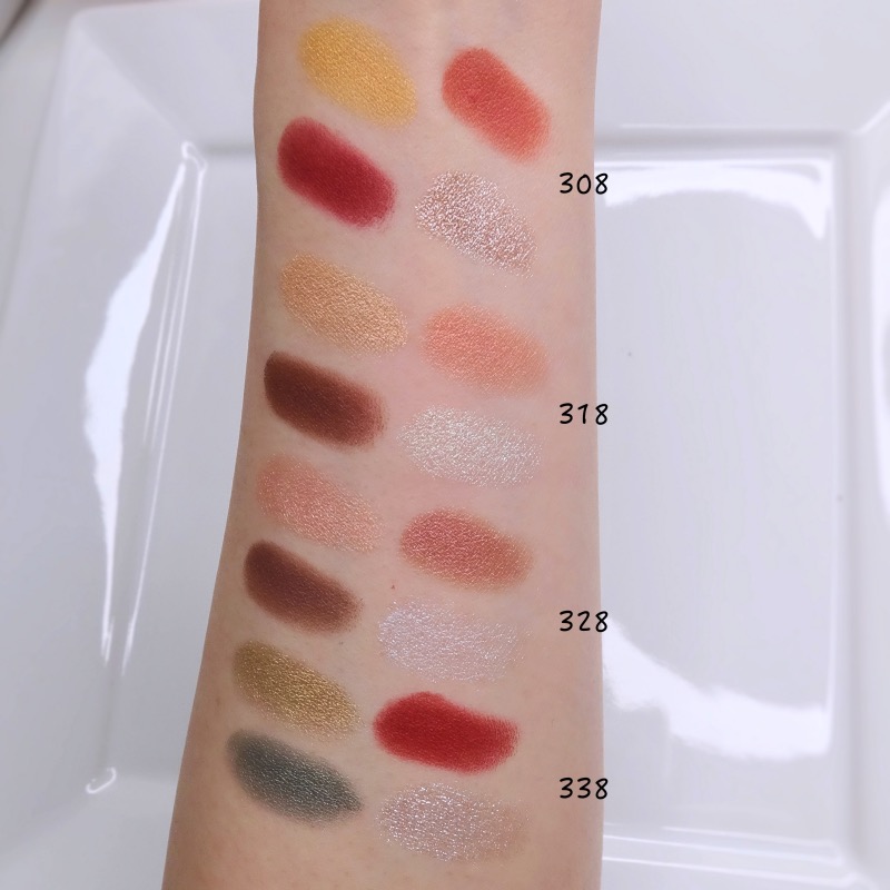 Chanel Fall 2023 Byzance Eyeshadows Review Swatches