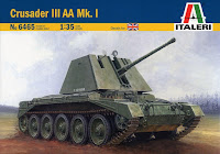 Italeri 1/35 CRUSADER III AA MK.I (6465) Colour Guide & Paint Conversion Chart