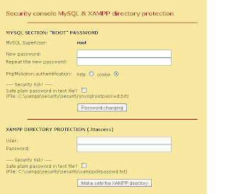  Mengamankan server xampp dan php