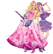 Nuevas imagenes de Barbie en La Princesa y la Cantante (princess and the popstar barbie movies )