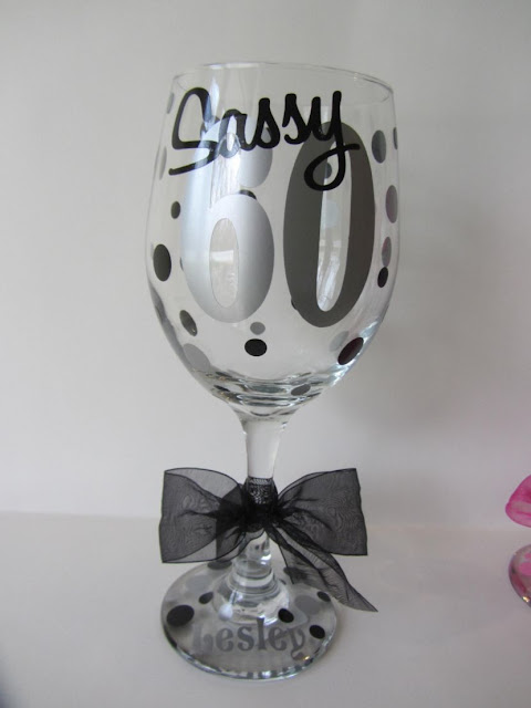 deco anniversaire adulte verre a vin