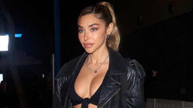 Chantel Jeffries Shows Beautiful Boobs at Delilah in West Hollywood
