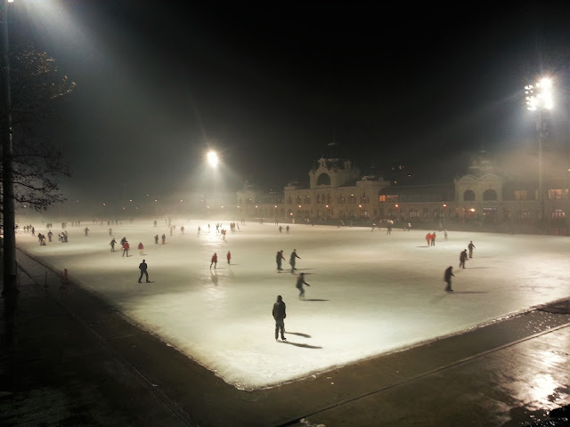 pista di pattinaggio budapest