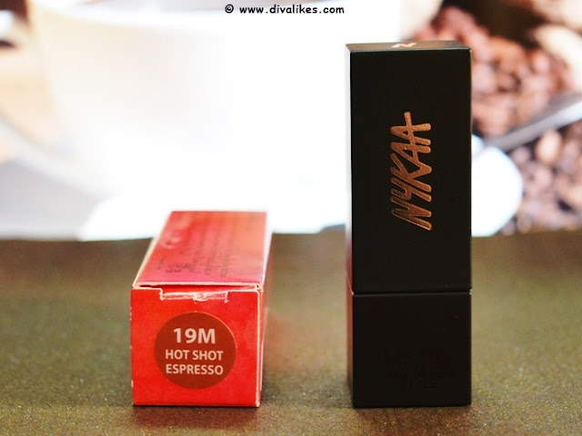 Nykaa So Matte Fall Winter Lipstick Hot Shot Espresso 19M Shade