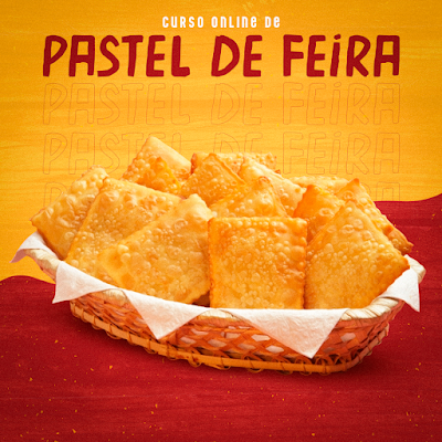 Curso Online Como Fazer Pastel de Feira