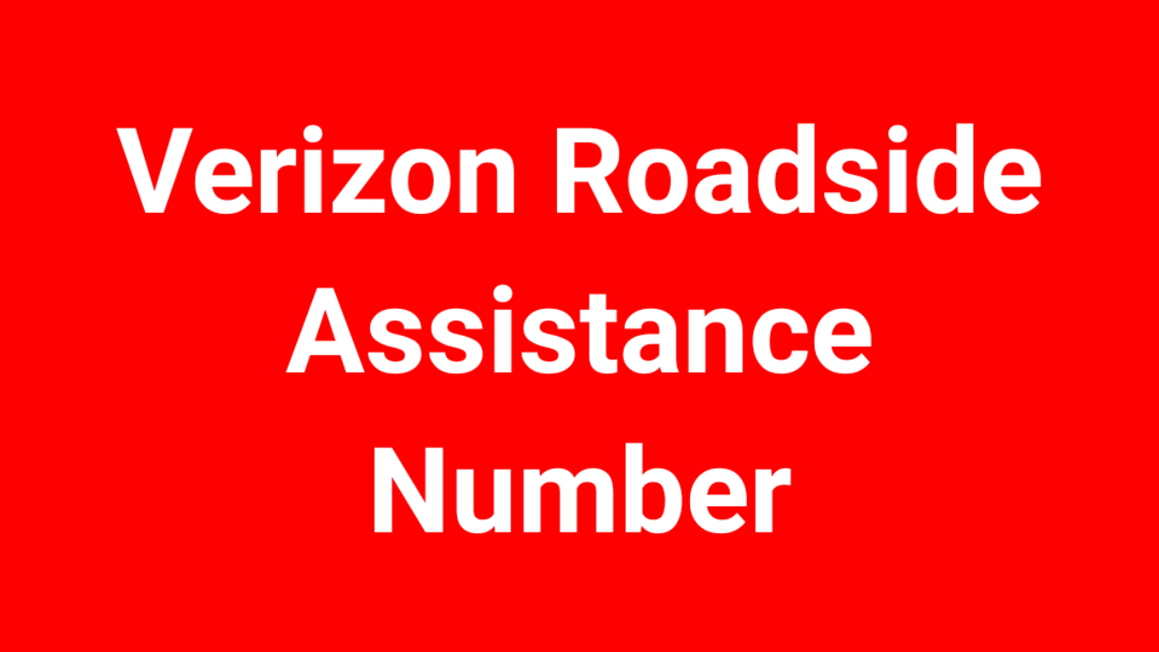 Verizon Roadside Assistance Number