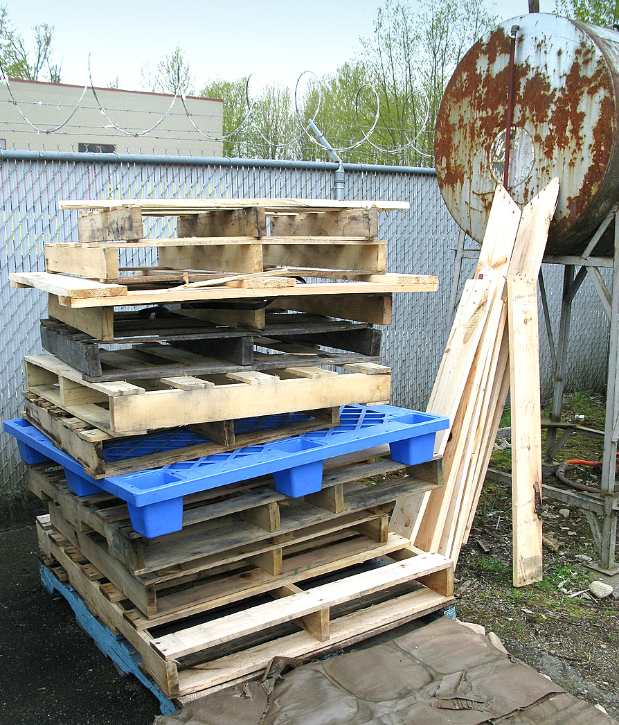 working with wood pallets