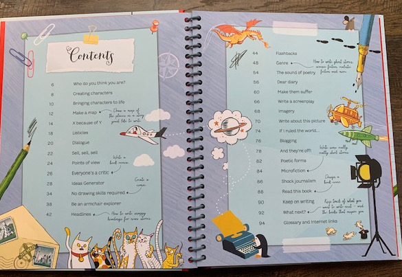 Cummins Life: The Usborne Creative Writing Book from Timberdoodle Review