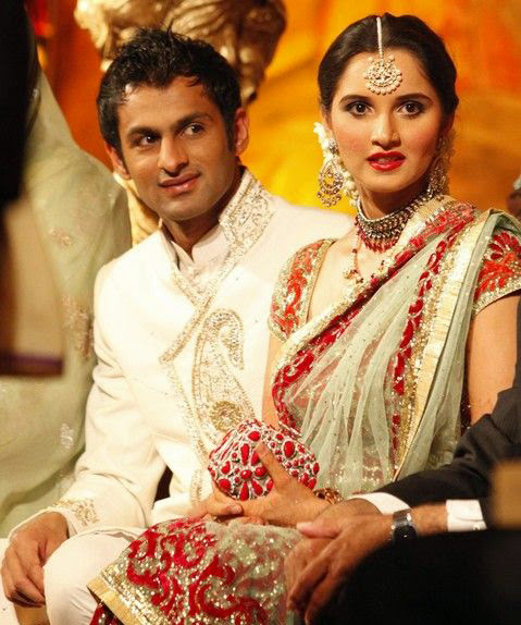 Shoaib Malik & Sania Mirza Wallpaper Download