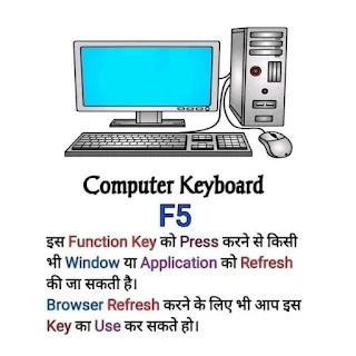 How to Use of Keyboard Function keys F5