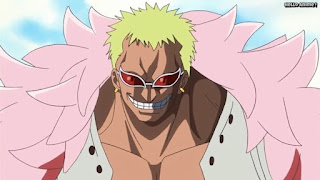 ワンピースアニメ ドレスローザ編 642話 ドフラミンゴ ドフィ DonQuixote Doflamingo | ONE PIECE Episode 642