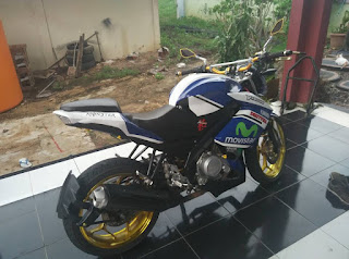 Modifikasi Motor Yamaha Vixion 11