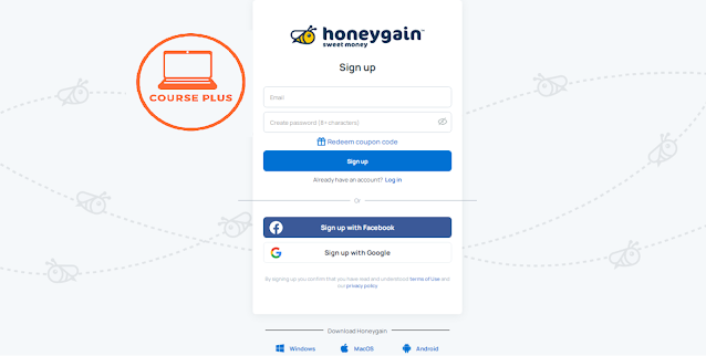 طريقة التسجيل في honeygain