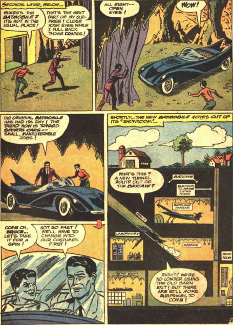 New Batmobile - Batman #164 - 1964