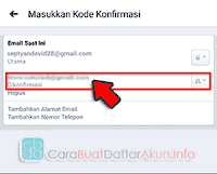 cara hapus email utama di facebook.