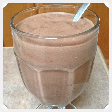 Peppermint Pattie Protein Shake