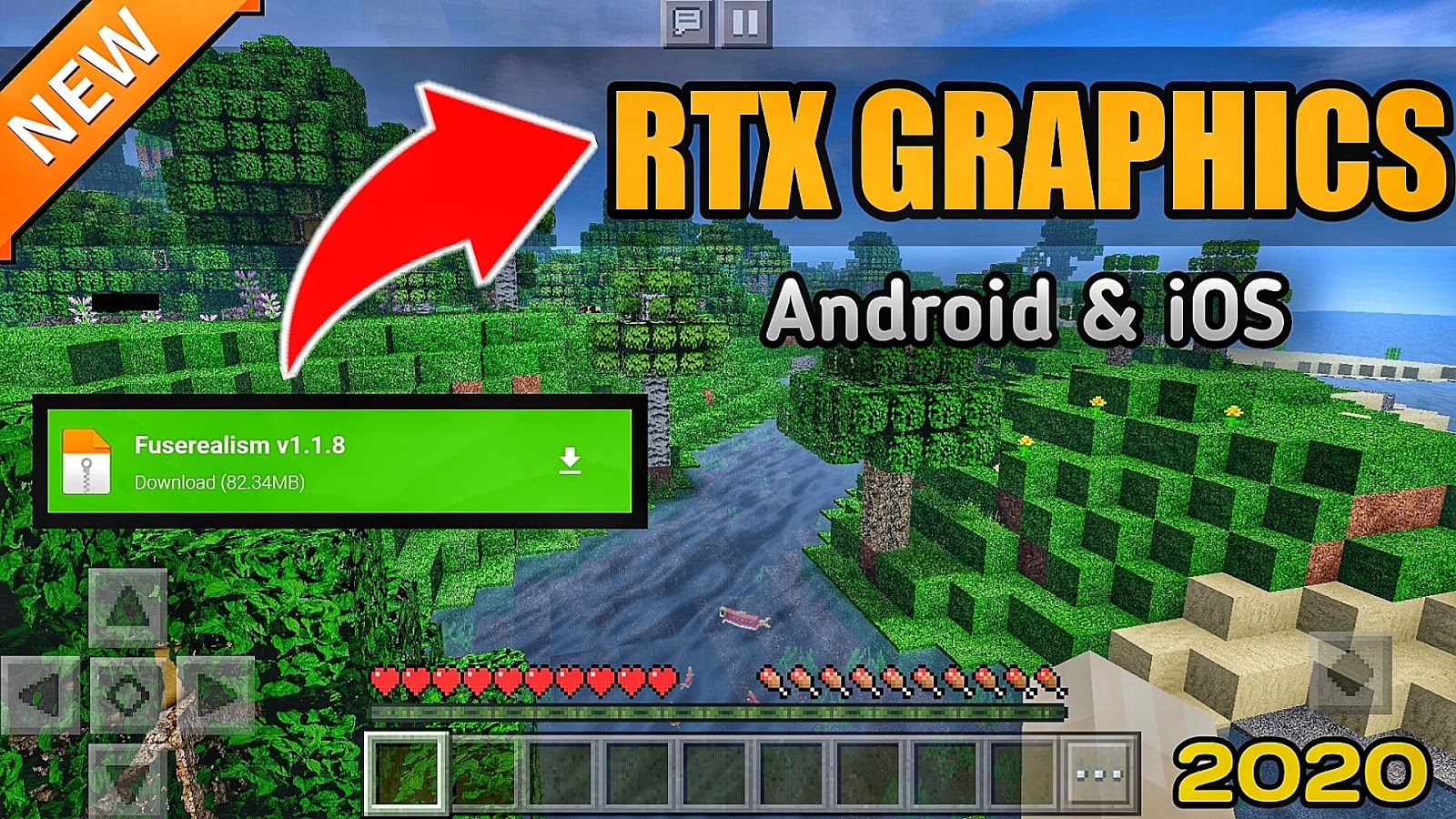 How To Download Minecraft Rtx Graphics In Android Ios Download Rtx For Minecraft Pe New