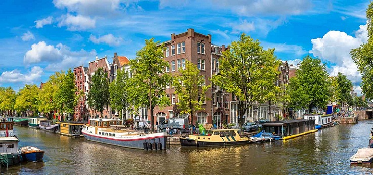 Amsterdam, Kota Indah dengan Bangunan Bersejarah 