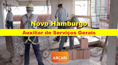 Arcari abre vaga para Auxiliar de Serviços Gerais em Novo Hamburgo