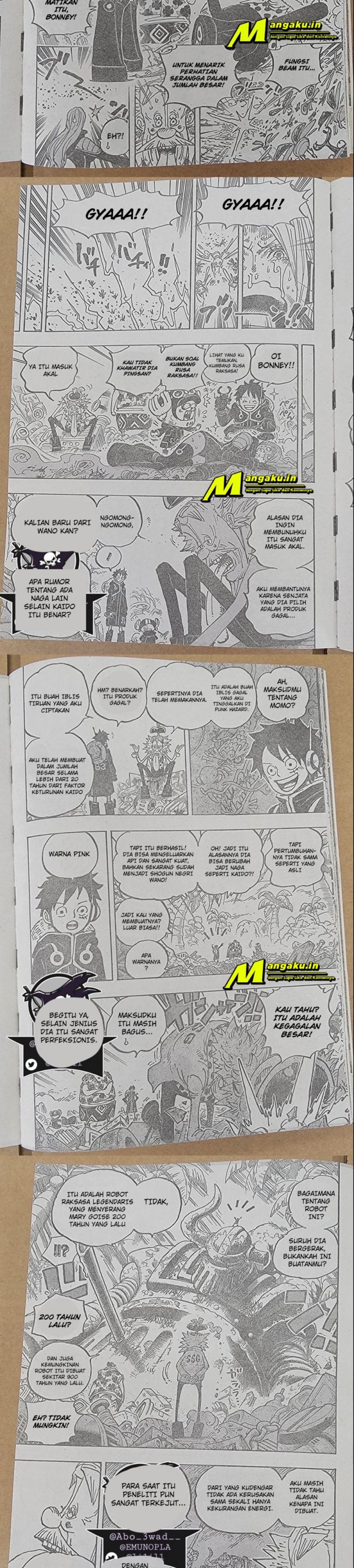 Manga One Piece Chapter 1067 LQ Bahasa Indonesia