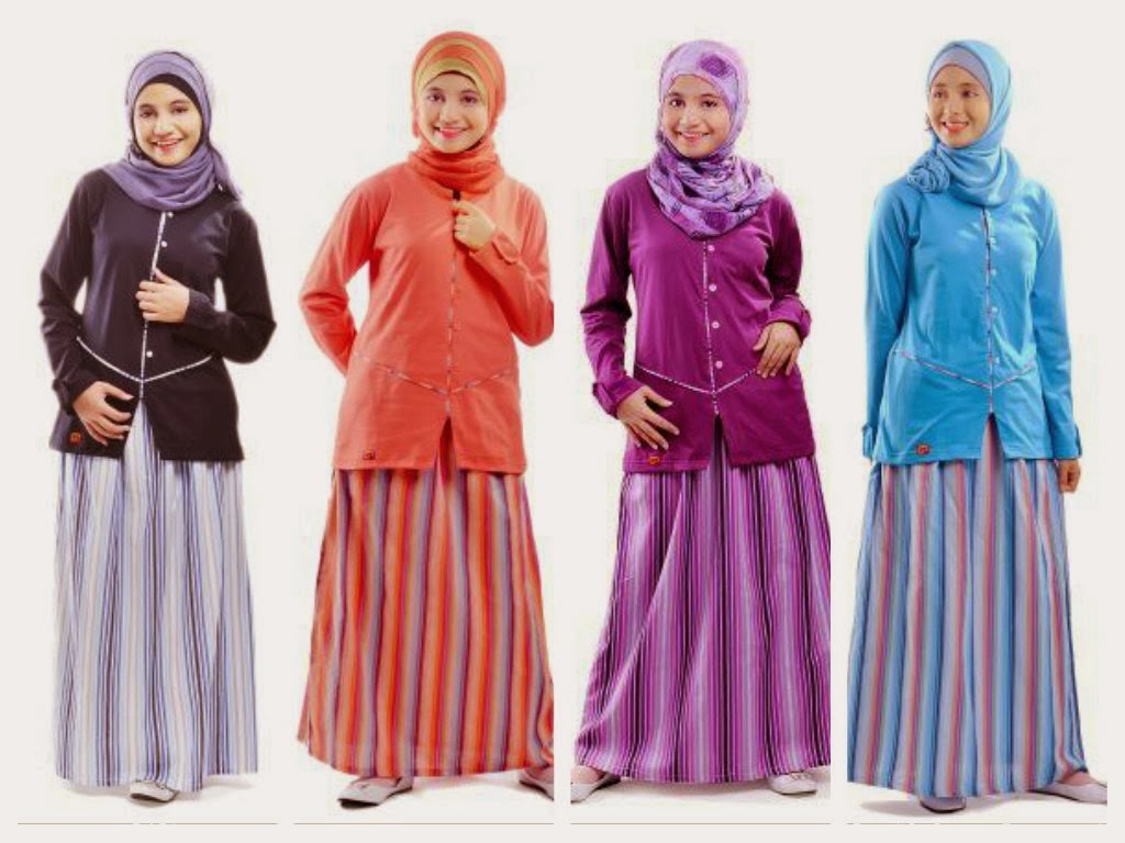 Contoh Model Baju  Muslim Untuk Wanita  Remaja 