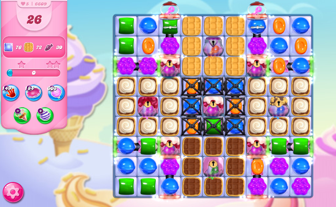 Candy Crush Saga level 6609