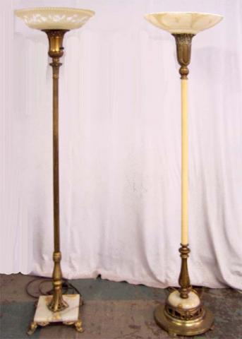 Vintage Floor Lamps on Antique Brass Floor Lamps   The Art Of Collecting Vintage Lamps