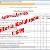 Download Aplikasi Excel Analisis Kelulusan Siswa US/M 