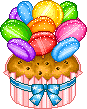 sweets pixel art