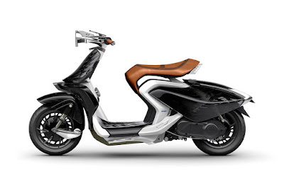 Yamaha 04Gen Concept Scooter left side image