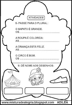 Texto para leitura e interpretação 3 ano,dia do circo