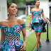 252 Ankara skirt and blouse style for wedding