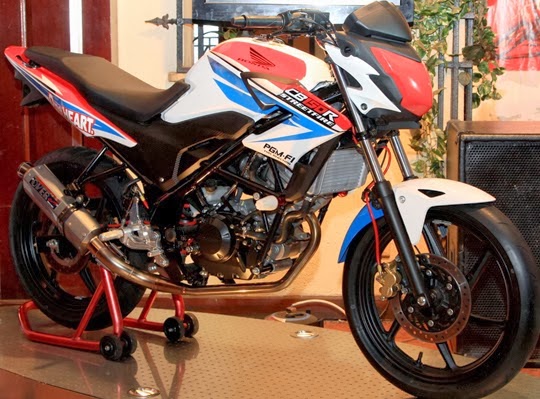 modifikasi honda cb150r racing