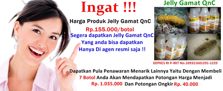 Harga Jelly Gamat QnC