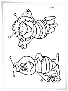Ausmalbilder Biene Maja